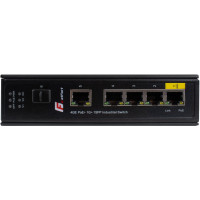 SWITCH POE GETFORT PRZEMYSŁOWY POE 4GE+1GE+1SFP (-40/80)