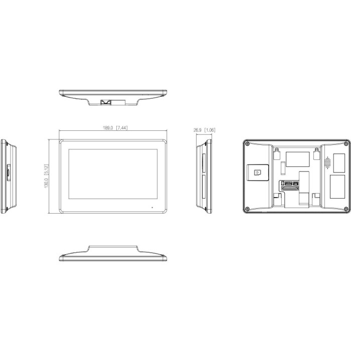 Monitor wideodomofonu DAHUA VTH5421HB-W