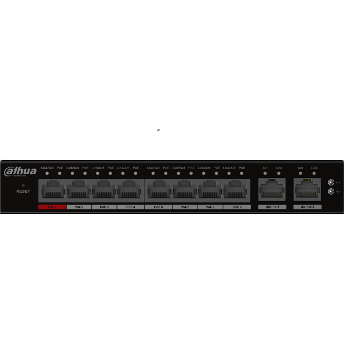 SWITCH DAHUA S4100-8ET2GT-96-C