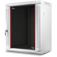 SZAFA RACK GETFORT 19 CALI 12U 600X600 WISZĄCA SZARA