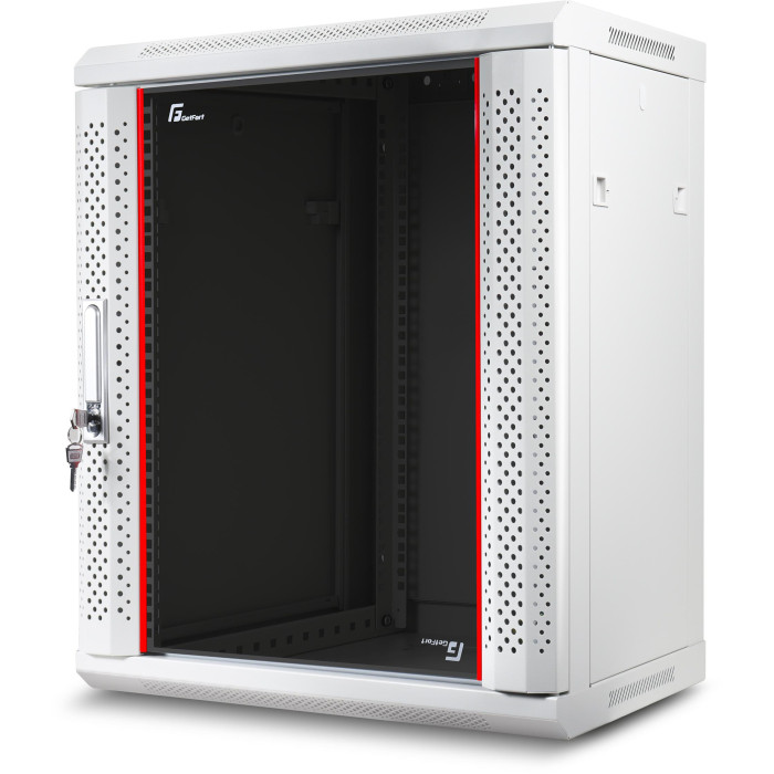 SZAFA RACK GETFORT 19 CALI 12U 600X600 WISZĄCA SZARA