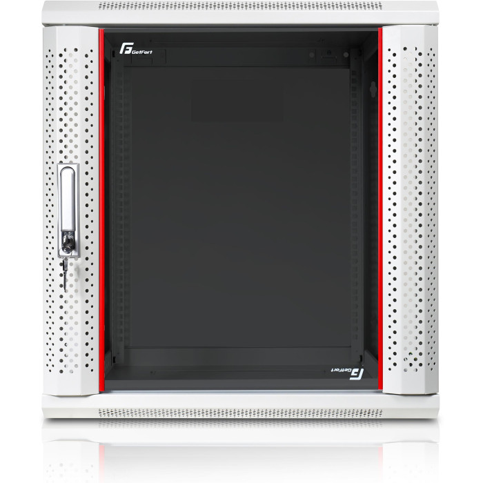 SZAFA RACK GETFORT 19 CALI 12U 600X600 WISZĄCA SZARA