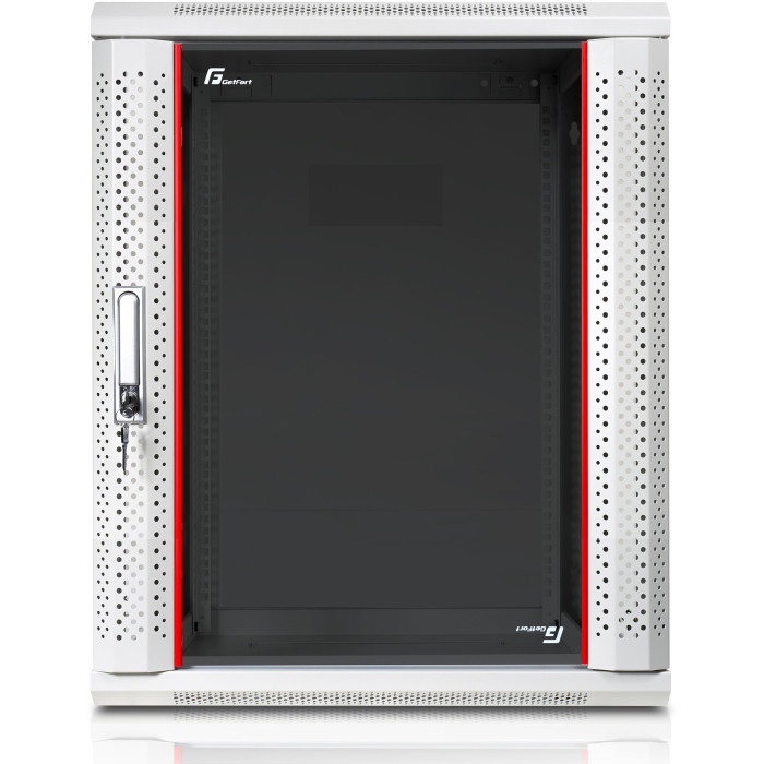 SZAFA RACK GETFORT 19 CALI 15U 600X600 WISZĄCA SZARA