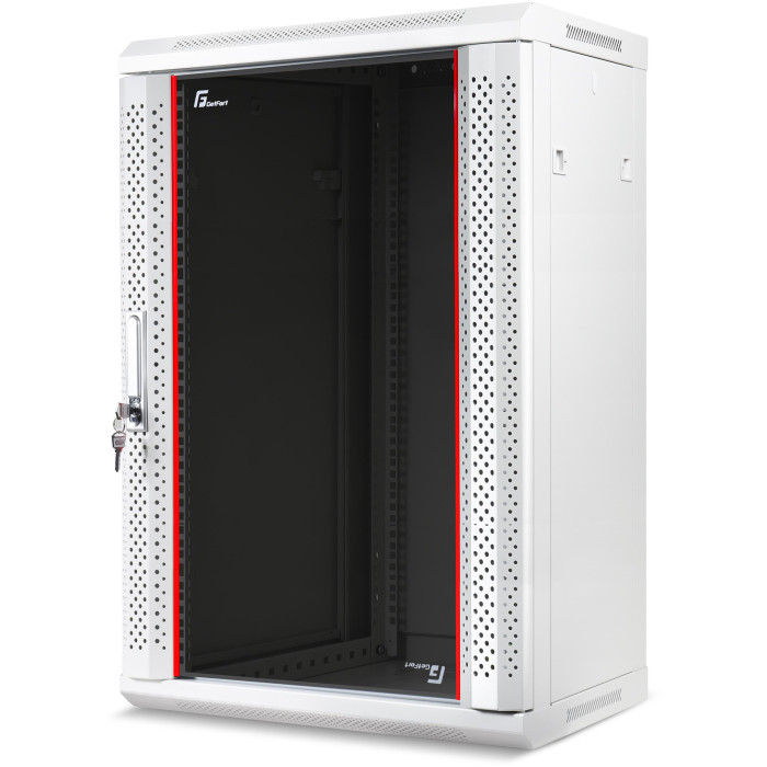 SZAFA RACK GETFORT 19 CALI 18U 600X600 WISZĄCA SZARA