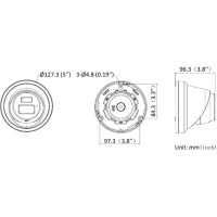 KAMERA IP HIKVISION DS-2CD2343G2-LI2U(2.8mm)(BLACK)