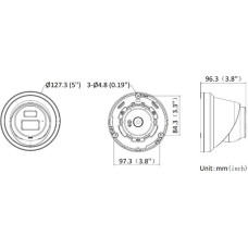KAMERA IP HIKVISION DS-2CD2383G2-LI2U(2.8mm)(BLACK)