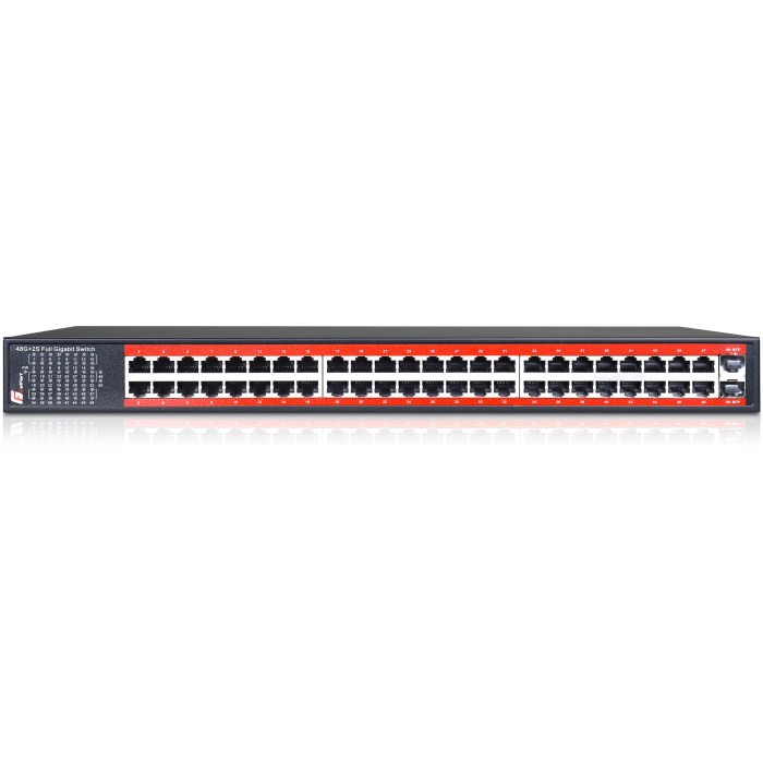 SWITCH GETFORT 48GE+2SFP Gigabit
