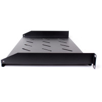 Półka rackowa uniwersalna Getfort 19 cali 1U 170mm Czarna