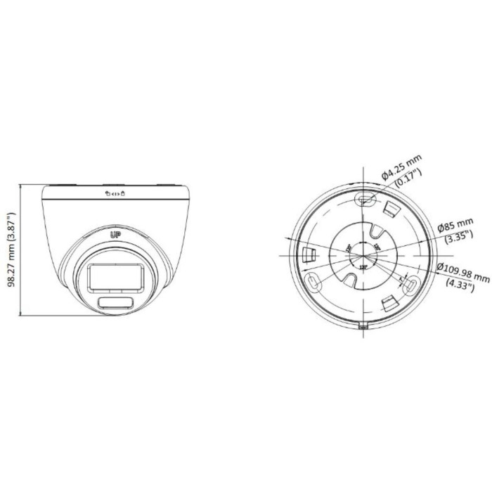 KAMERA 4W1 HIKVISION DS-2CE72KF3T-LE(2.8mm)(O-STD)