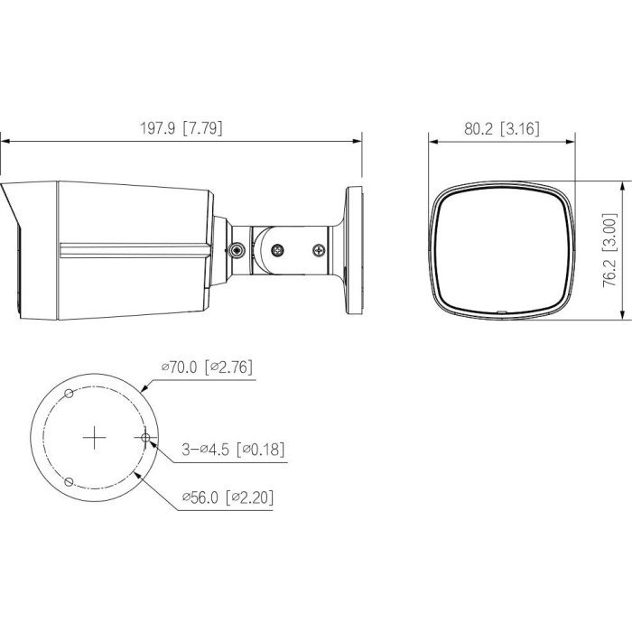 Kamera IP DAHUA IPC-HFW2449TL-S-LED-0360B-PRO