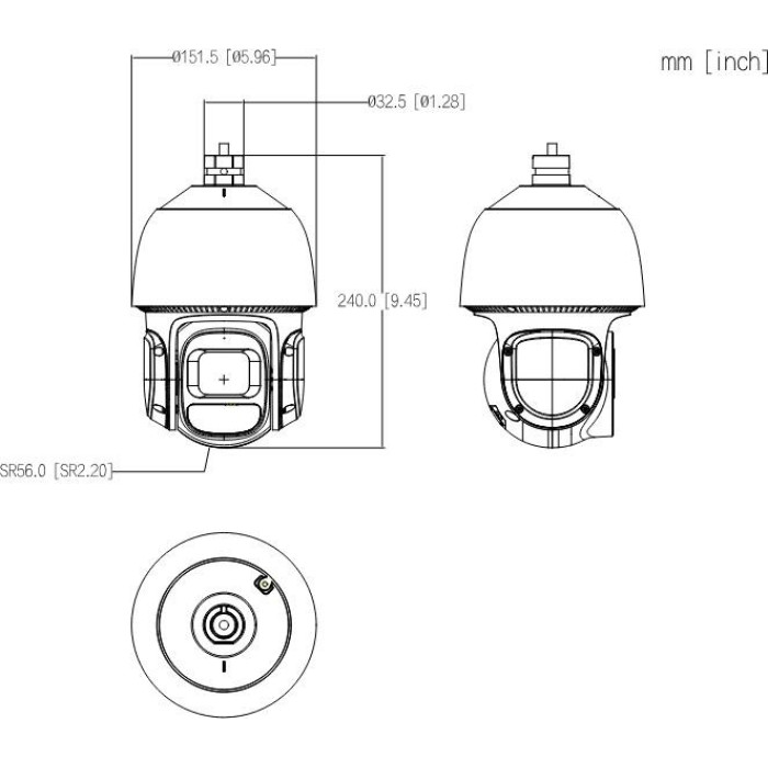 Kamera IP Dahua SD3D216NB-GNY