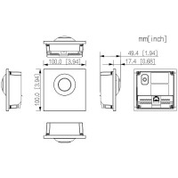Moduł kamery Dahua VTO4202F-P-S3