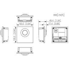 Moduł kamery Dahua VTO4202F-P-S3