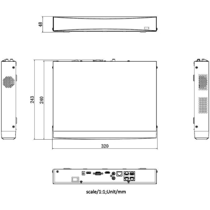REJESTRATOR IP HIKVISION DS-7604NXI-K1/4P(D) PL