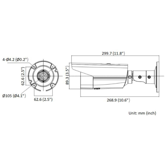 KAMERA IP HIKVISION DS-2CD2T83G2-4LI(2.8mm) PL