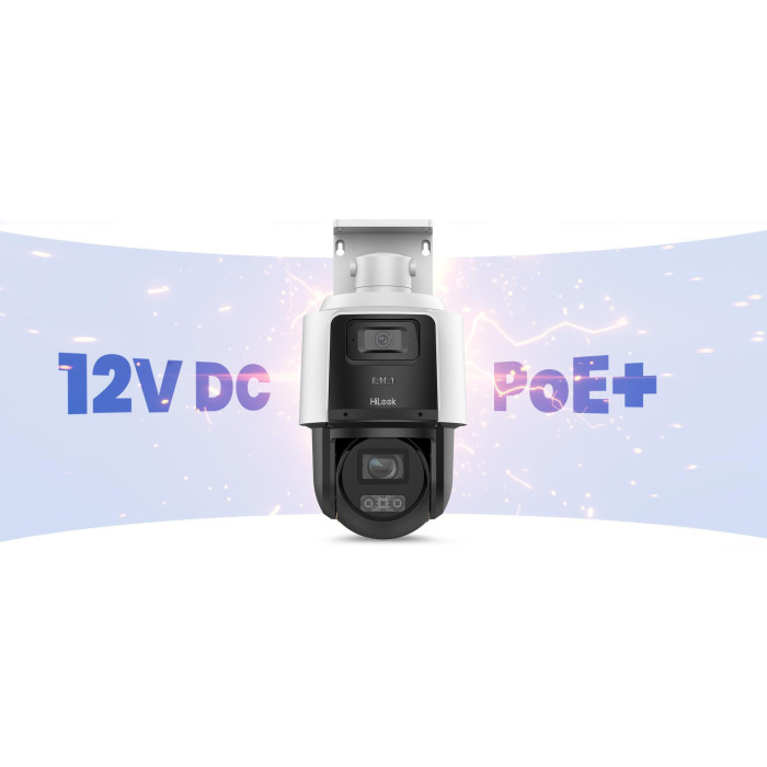 Kamera IP Hilook PTZ-D4-Pro dualna 8MP (4MP + 4MP) 4x zoom optyczny