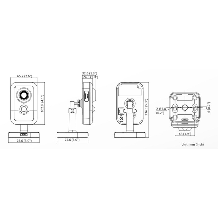 Kamera IP Hikvision DS-2CD2483G2-I(2.8mm)
