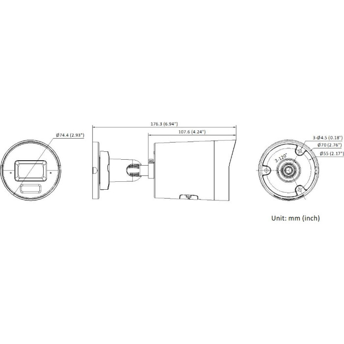 Kamera IP Hikvision DS-2CD2083G2-LI2U/SL 4mm PL