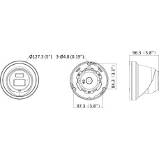 Kamera IP Hikvision DS-2CD2343G2-LI2U/SL 2.8mm BLACK PL