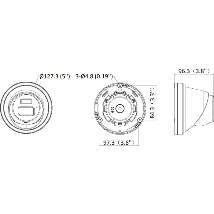 Kamera IP Hikvision DS-2CD2343G2-LI2U/SL 2.8mm BLACK PL