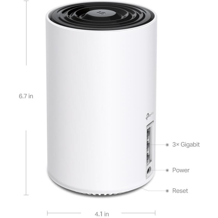 DOMOWY SYSTEM MESH WIFI TP-LINK Deco XE75 Pro(2-pack)