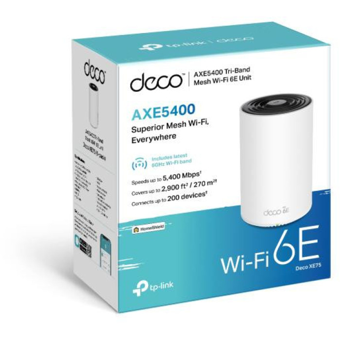 DOMOWY SYSTEM MESH WIFI TP-LINK Deco XE75(1-pack)