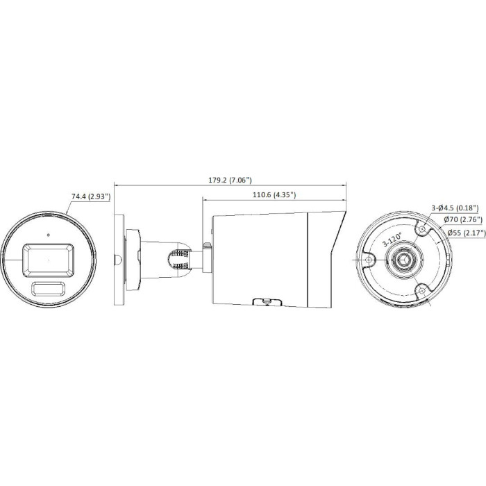 Kamera IP Hikvision DS-2CD2067G2H-LIU/SL(4mm)(eF)