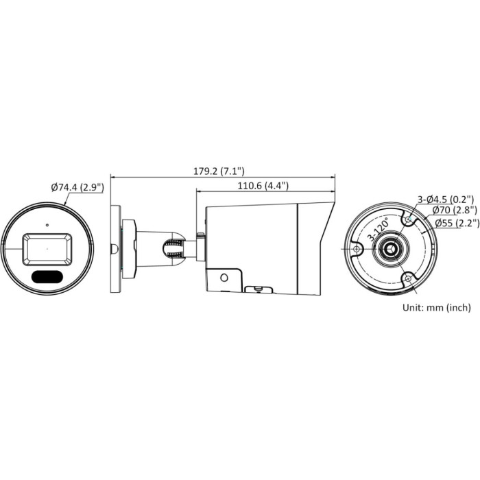 Kamera IP Hikvision DS-2CD2087G2H-LIU/SL(4mm)(eF)