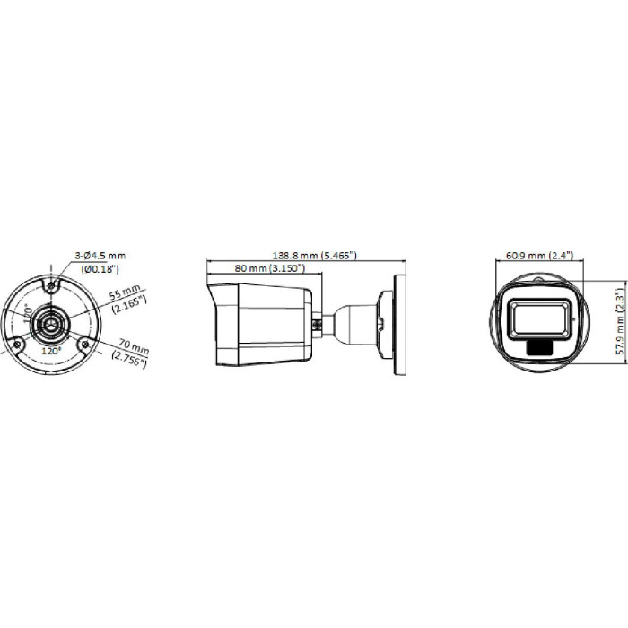 Kamera 4w1 Hikvision DS-2CE16D0T-LPFS(2.8mm)