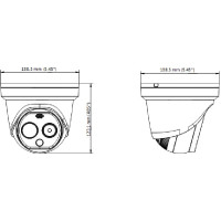 Kamera IP termowizyjna Hikvision DS-2TD1228-2/QA(BLACK)