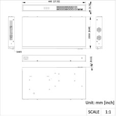 SWITCH POE HIKVISION DS-3E1318P-EI(B) LinkVu