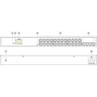 Switch Hikvision DS-3E1528-SI-24T4F