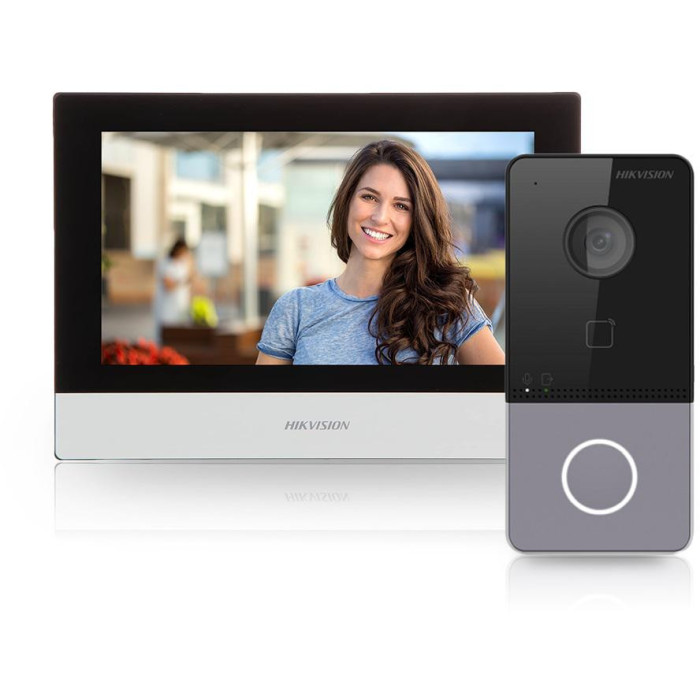 Zestaw wideodomofonowy Hikvision DS-KIS603-P(C)