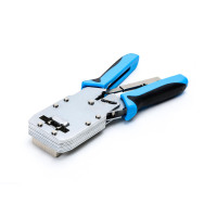 Zaciskacz wtyków Getfort RJ45 8p+6p+4p+AMP kat. 6, kontrola docisku
