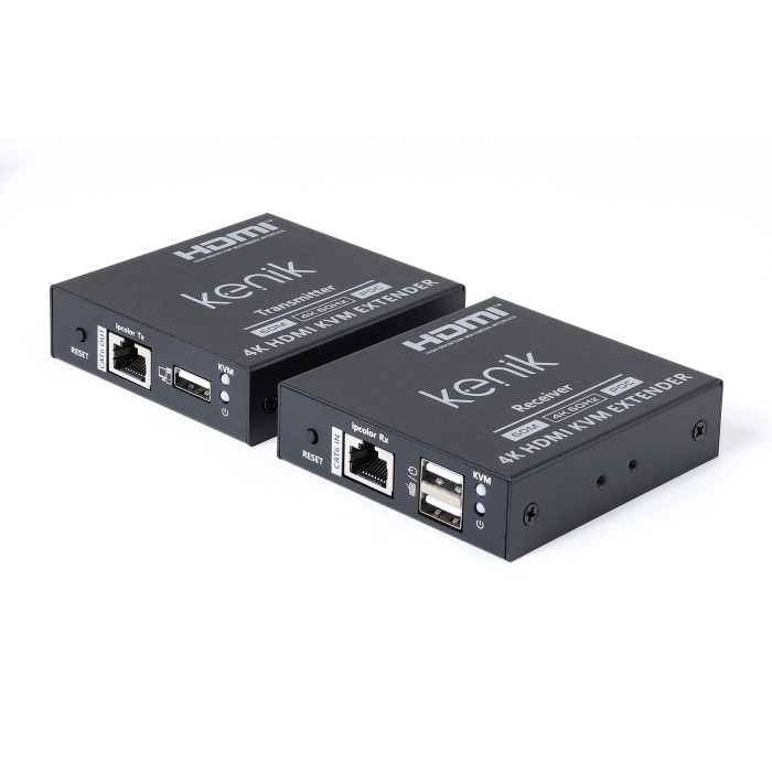 Extender HDMI Kenik KG-EX70HDMI-P/U/4K6 wideo + myszka po skrętce