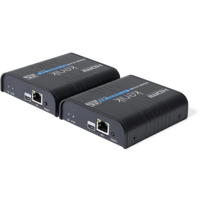 Extender HDMI Kenik KG-EX120HDMI-U/IP/4K6 wideo + myszka po skrętce