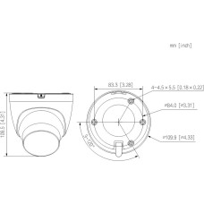 Kamera IP Dahua IPC-HDW2249T-S-LED-0360B-PRO