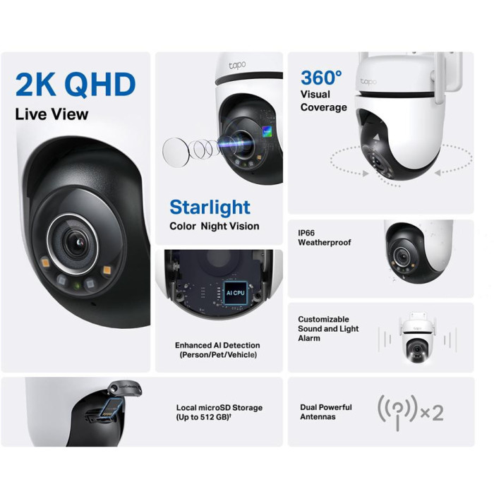 KAMERA TP-LINK Tapo C520WS ZEWNĘTRZNA