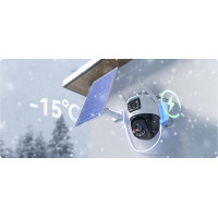 Kamera IP Imou AOV Dual 10MP (5MP+5MP) z panelem solarnym 2.4GHz WiFi+4G