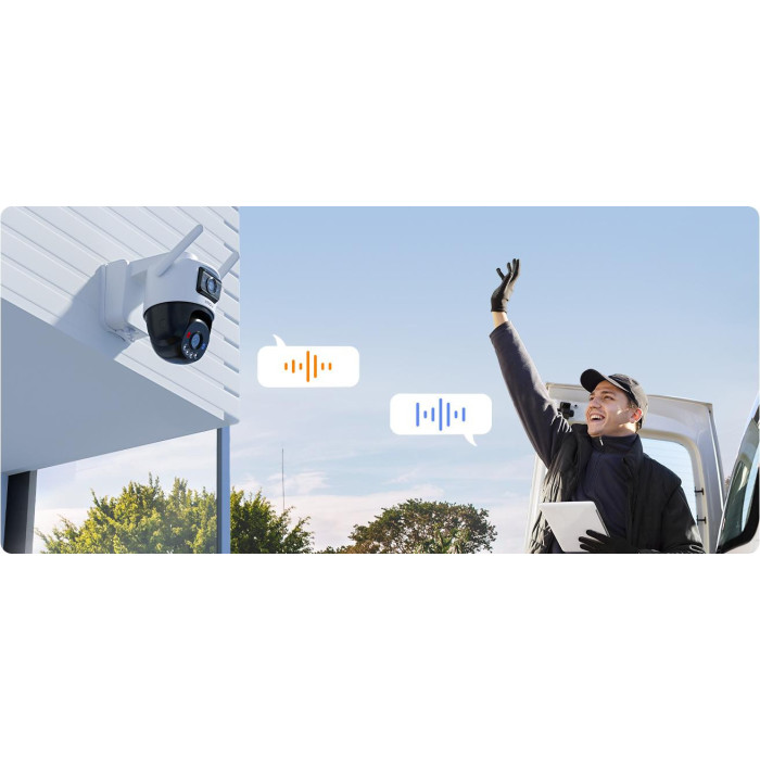 Kamera IP Imou AOV Dual 10MP (5MP+5MP) z panelem solarnym 2.4GHz WiFi+4G