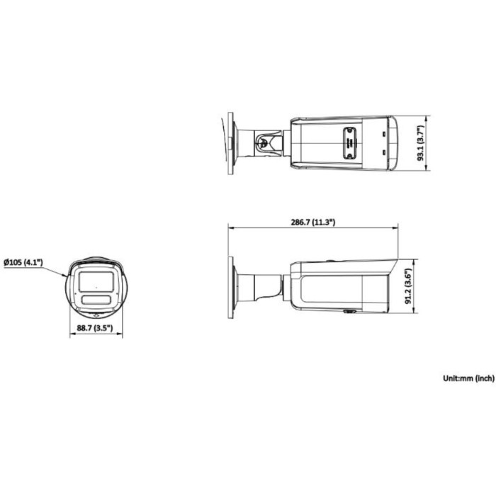 Kamera IP Hikvision DS-2CD2T63G2-2LI 2.8mm PL