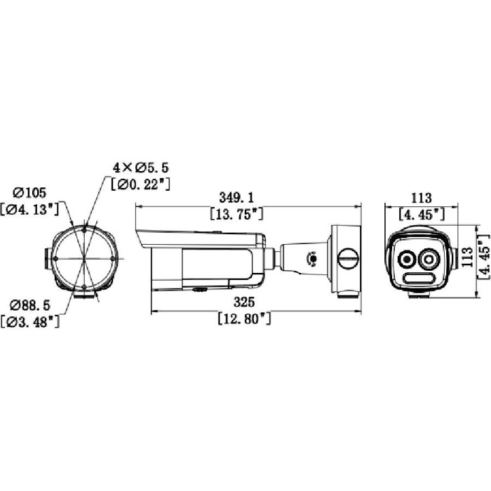Kamera IP Hikvision HM-TD2628T-7/G1/T3A