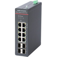 Switch Hikvision DS-3T1512HP-SI-8P4FKIT(75W) LinkVu