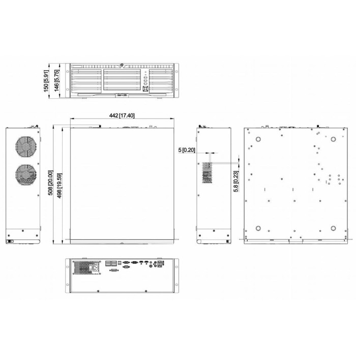 Rejestrator IP Hikvision DS-96128NI-M16/R