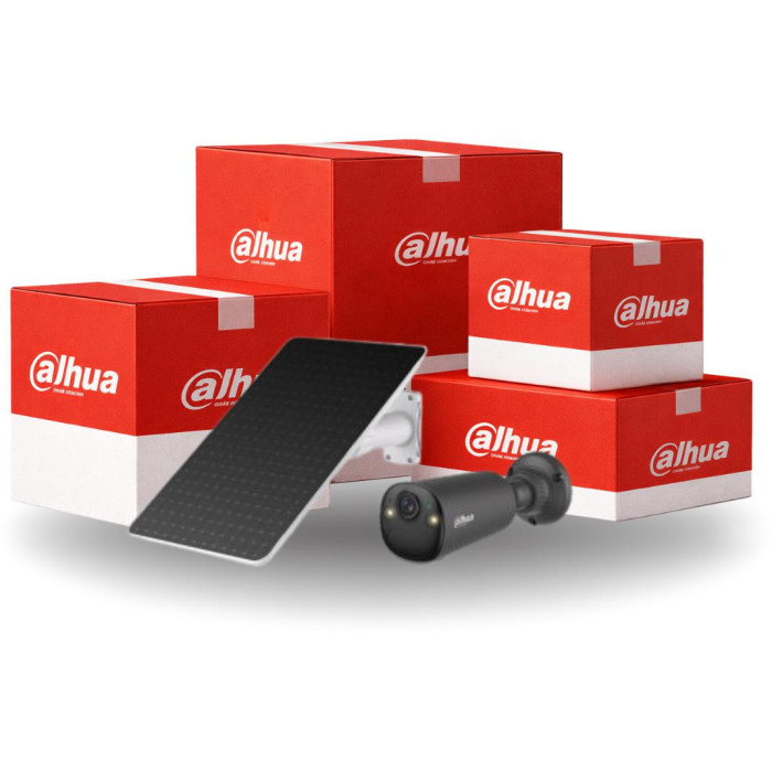 Zestaw Dahua Kamera 4G Panel KIT/BF4CA-4G-0210B-XL/M0508 Opakowanie zbiorcze 2 szt