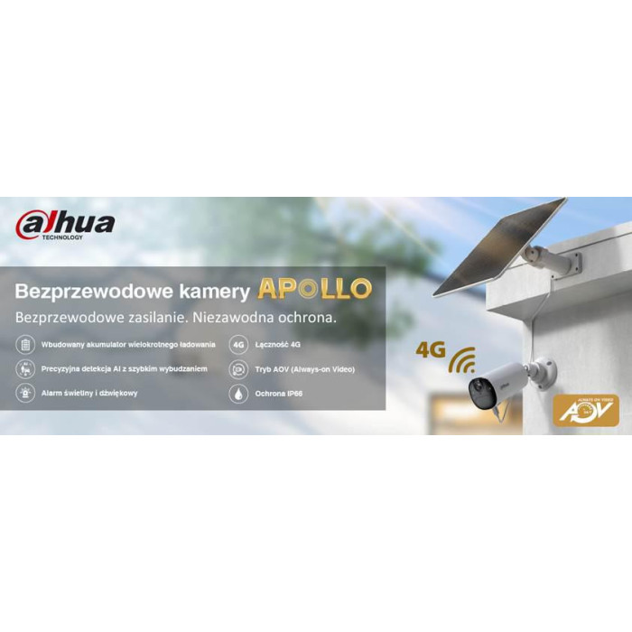 Zestaw Dahua Kamera 4G Panel KIT/BF4CA-4G-0210B-XL/M0508 Opakowanie zbiorcze 2 szt