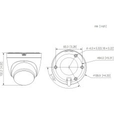Kamera IP Dahua IPC-HDW1539DA-SW-PV-0360B