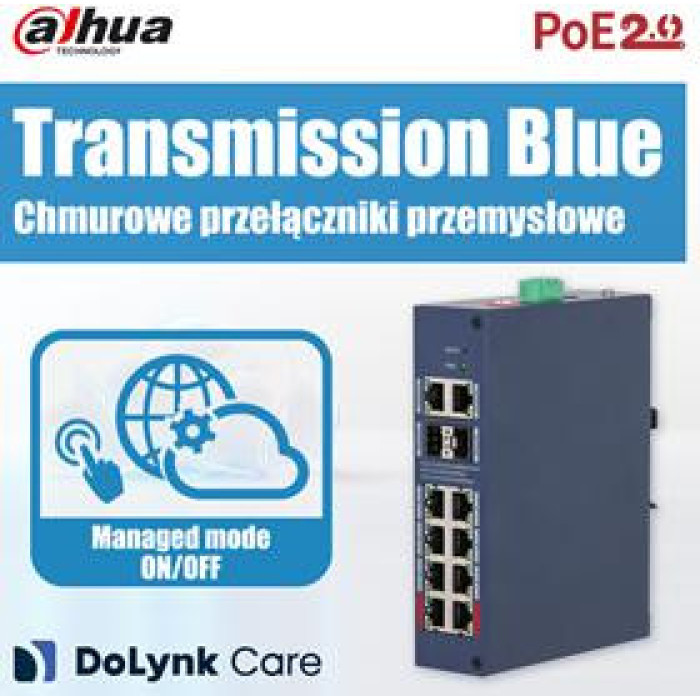 SWITCH DAHUA CHS4212-8GT