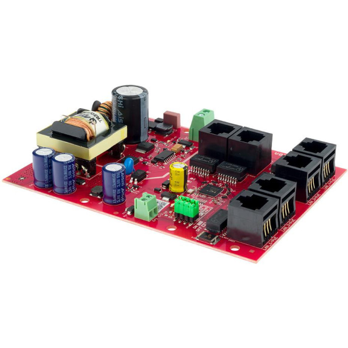 Switch PoE 6 portowy ze zintegrowanym zasilaczem ATTE IPB-5-10A-OF