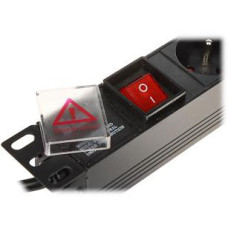 Listwa zasilająca 6 gniazd Schuko PD-6/R-USB